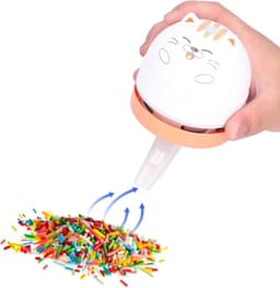 Mini Stofzuiger - Tafel Veegmachine - Bureau Schoonmaken - Draadloos Draaibaar Design - USB Opladen - Kat Design — thumbnail 5