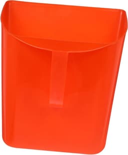 Tafelkruimel Stofblik - Lichtgewicht Schep - Efficiënte Reiniging - Ergonomische Handgreep - 27 cm - Rood — thumbnail 1