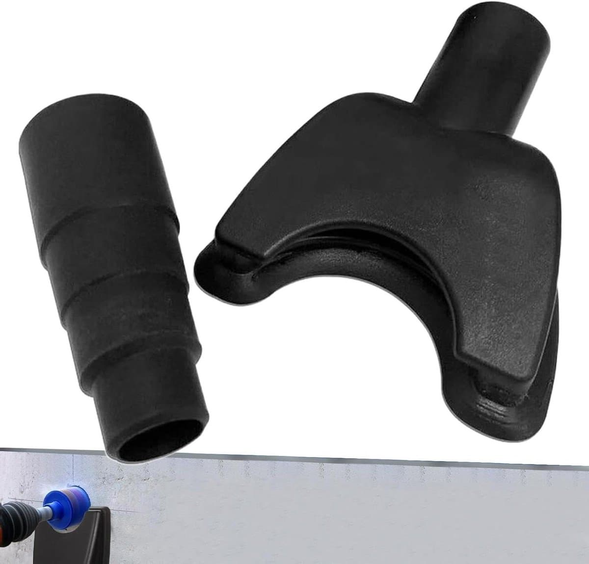 Boorstofzuiger - Stofkap Boren - Werkplek Schoon - Universele Pasvorm - 15 x 8 x 6 cm - Meerkleurig — afbeelding 1