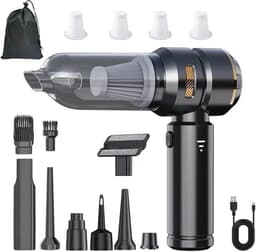 Draagbare Stofzuiger - Handstofzuiger Auto - Auto Interieur Reinigen - Borstelloze Motor - 500 Gram - Paars — thumbnail 2