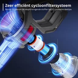CLGP® Stofzuiger Draadloos - Steelstofzuiger Snoerloos - Tapijtreiniger — thumbnail 3