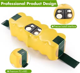 Stofzuigeraccu - 14,4 V - 3500 mAh - Ni-MH — thumbnail 3