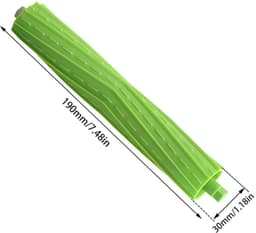 Borstels Set van 2 - Reserveonderdelen voor iRobot E-serie - Rolborstels - Rubber - Hoogwaardig materiaal - Verbeterde zuigkracht - Stofzuigerborstels — thumbnail 2