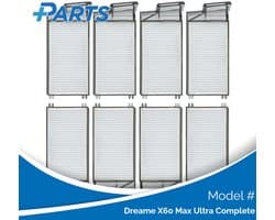Dreame X60 Max Ultra Complete Filters (8 Stuks, Plus.Parts® alternatief voor RHF24)