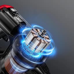 Draadloze Steelstofzuiger Met 1,2 L Stofbak – Tot 40 Minuten Gebruiksduur En Snelladen – Cycloon-HEPA-Filtratie – Lichtgewicht En Draagbaar – Voor Thuis, Auto En Studentenkamer — thumbnail 3