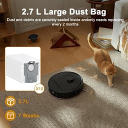 10pcs Qrevo Dust Bags for Roborock Bags for Roborock Qrevo Bag, Extraction Station/Qrevo S/Qrevo Curv/S8 MaxV - ShopVlot — thumbnail 3