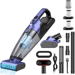 Handheld stofzuiger 17000Pa - Draadloos - Compact en krachtig - Ideaal voor auto en huis - ShopVlot — thumbnail 1