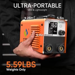 Inverter Lasapparaat - Draagbare Lasser - Klusprojecten Thuis - 2-in-1 ARC Lift TIG - 23.4 x 11.4 x 15 cm — thumbnail 3