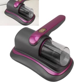 SnelShoppen - Draadloze Handstofzuiger voor Bed en Sofa, Lichtgewicht en Oplaadbaar, Met UV-C Licht voor Diepe Reiniging van Matras, Kussen en Meubels — thumbnail 4