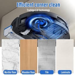 Reserveonderdelen 8 stuks - Vervangende Zijborstels - Compatibel met Ecovacs Deebot T80 Omni/T30C - Randen- en Hoekreiniging - Slijtvast Nylon - Eenvoudige Vervanging - Stofzuigerborstels — thumbnail 5