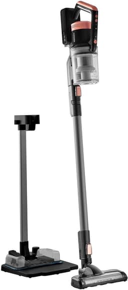 Draadloze Steelstofzuiger - Met Dweilfunctie - Stofzuigen en Dweilen - 2-in-1 Functionaliteit - 700 ml - Zwart Koper — thumbnail 1