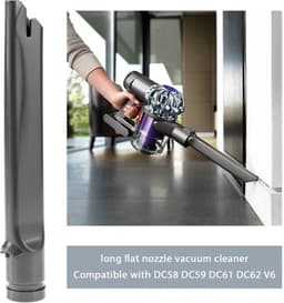 Spleet Tool Vervanging - Compatibel met - Ultradun Ontwerp - Grijs - Slim Spleet Tool - Ideaal voor Hoekjes - Voor DC45 DC46 DC58 — thumbnail 2