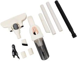 Dailygoods- Steelstofzuiger Draadloos 270° Draaibare Borstel - Handheld/Duwmodus - Multifunctioneel - Meerdere Opzetstukken - Verbeterde Reinigingsefficiëntie - Stofzuiger