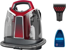 QORA® Tapijtreiniger machine - Tapijtreiniger - Tapijtreiniger apparaat - Zwart/Rood - 3cm x 25cm x 17cm — thumbnail 1