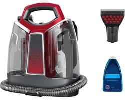 QORA® Tapijtreiniger machine - Tapijtreiniger - Tapijtreiniger apparaat - Zwart/Rood - 3cm x 25cm x 17cm
