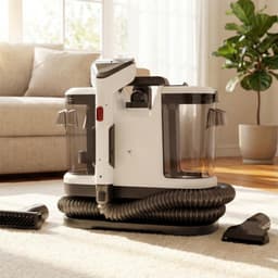 Ploutos® Vlekkenreiniger - 450W - Tapijtreiniger /Vlekverwijderaar - Zwart/Wit - 18cm x 30cm x 36cm — thumbnail 5