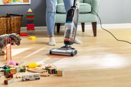 BISSELL CrossWave HF2 Pro Steelstofzuiger met Dweilfunctie - Vloerreiniger met Snoer - Lichtgewicht Vacuum Cleaner - Reinigingsmachine voor Harde Vloeren - 2 in 1 Stofzuiger & Dweil - Extra Krachtige Motor 46aW - Incl. 2 Filters & 1 Brushrol - 3848N — thumbnail 5