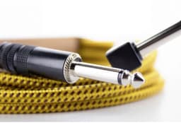 Cordial EL PP TWEED YE Elements Instrumentenkabel 6.3 mm Jack geel — thumbnail 2