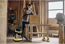 Industriële Stofzuiger Zonder Zak - Sterke Zuigkracht Voor Grote Klussen - Duurzaam En Efficiënt Voor Werkplaatsen — thumbnail 4