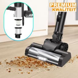 Krachtige Draadloze Stofzuiger - 3 in 1 Handstofzuiger - 130.000 RPM Borstelloos - Voor Tapijten & Harde Vloer — thumbnail 2