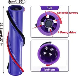 Geschikt voor Dyson V8 stofzuigerrolborstel. — thumbnail 3