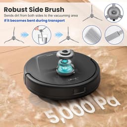8 stuks robotstofzuiger accessoires - Geschikt voor Eufy G50 Hybrid (SES) - L60 Hybrid (SES) - L60 - L60 SES - L50 - L50 SES - Onderdelen - voor robotstofzuiger - met reinigingsborstel - Vervangingsonderdelen — thumbnail 4