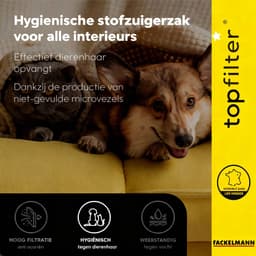 Set van 4 stofzuigerzakken Hoover Alpina TopFilter Premium — thumbnail 5