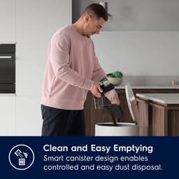 Stofzuiger Zonder Zak - Cilinder Stofzuiger - Vloeren Reinigen - Bagless System - 1.6 Liter Capaciteit - Zwart — thumbnail 5