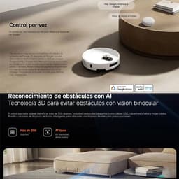 Xiaomi Robot Vacuum 5 Pro | Robotstofzuiger | 20000Pa zuigkracht | Dweilfunctie | Slimme navigatie | Zelfreinigend station | App bediening — thumbnail 4