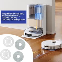 PromoHome Dweilen met reservehouder Geschikt voor Dreame L10S Ultra/ L10 Ultra/ L10S Pro/Xiaomi X20+ — thumbnail 5