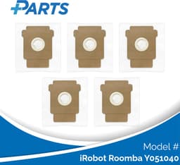 iRobot Roomba y051040 Stofzakken (5 Stuks, Plus.Parts® alternatief voor 4849916) — thumbnail 1