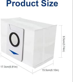 Stofzuigerzakken Geschikt voor Ecovacs Deebot X1 Omni 6-pack — thumbnail 5