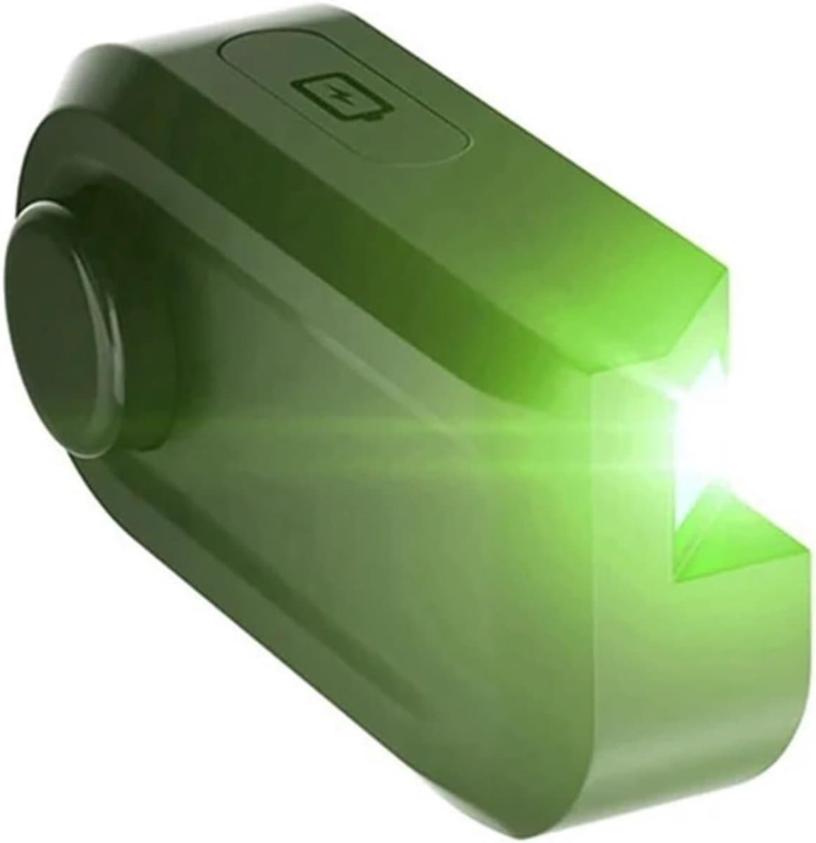 Geschikt voor 2 stuks Stofdetectorlamp Stofzuiger Ledlamp Dierenhaardetectorlamp Groen Ledlamp Stofzuigerkop — afbeelding 1