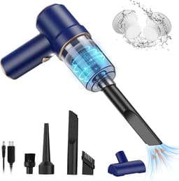 Cordless Auto Mini Handheld Vacuum Cleaner - Krachtige Zuigkracht - Oplaadbaar - 2 in 1 - Lichtgewicht - Thuis - Pet Hair - Auto Reiniging — thumbnail 1