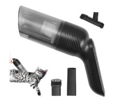 Haarstofzuiger Huisdieren - Grooming Tool - Haren Verwijderen - Krachtige Zuigtechnologie - 40 Min Gebruik - Zwart