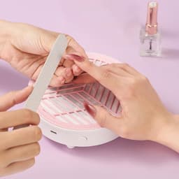 Stille Stofzuiger - Nagelstofzuiger - Manicure - Geoptimaliseerde luchtstroom - 15.8 cm breed - Wit — thumbnail 4