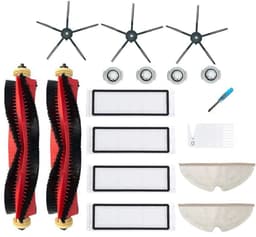 Dailygoody - Roller Borstel Kit - Stofzuiger Accessoires - Hoogwaardige Kwaliteit - Geschikt voor Xiaomi Roborock - Perfect voor Vloeren en Meube — thumbnail 1