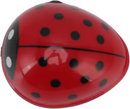 Mini Stofzuiger - Desktop Veegmachine - Bureau Schoonmaken - Liefheersbeestje Design - 11 x 9 x 7 cm - Rood — thumbnail 5
