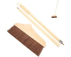 Stoffer en blik - Schoonmaakset - Vloer reinigen - Lange steel - 92 cm - Niet gespecificeerd