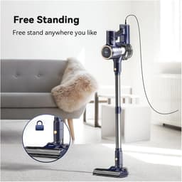 Steelstofzuiger - Handstofzuiger - Huis Schoonmaken - 6-in-1 Accessoires - 600W Vermogen - Blauw — thumbnail 2