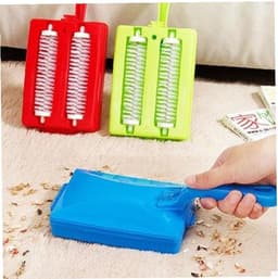 Dubbele Borstelkop - Handheld Veegmachine - Kruimels Verwijderen - Dubbele Roller - 80 Gram - Willekeurig — thumbnail 4