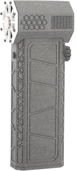 Mini Turbo Ventilator - Krachtige Blazer - Efficiënte Reiniging - Stepless Snelheidsregeling - 17 x 10 x 5 cm - Zwart — thumbnail 3