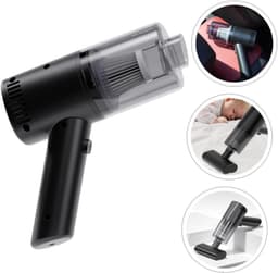Handstofzuiger - Draagbare Cleaner - Auto Interieur - Krachtige Zuigkracht - 8000mbar - Zwart — thumbnail 5