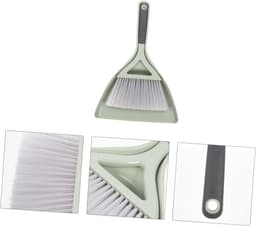 Compacte Veegset - Bezem Stoffer - Snel Schoonmaken - 2-in-1 Ontwerp - 31x21x4CM - Groente — thumbnail 5