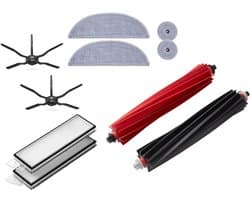 Onderhoudspakket (Zwart) incl. dweil - Compatible met Roborock S8 Max Ultra & S8 MaxV Ultra