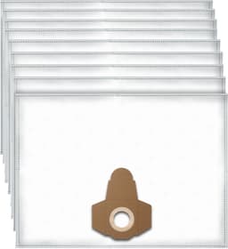 10x Dparts stofzuigerzakken geschikt voor Parkside en Einhell - microfleece zakken voor Lidl PNTF 23 - PTS 250 - PNTS 1250 - 1300 - 1400 - 1500 series - nat droog stofzakken — thumbnail 1
