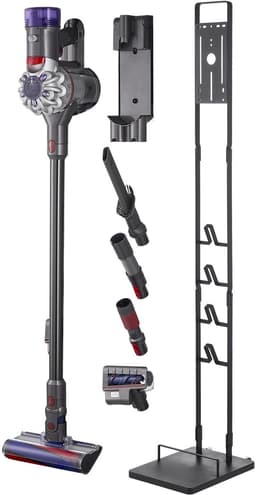 Stofzuigerstandaard, Compatibel met Dyson V6 V7 V8 V10 V11 V15, Stabiele Houder met 4 Haken Voor Dc30 Dc31 Dc34 Dc35 Dc58 Dc59 Dc62 D74 Snoerloze Stofzuiger — thumbnail 1