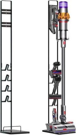 Houder geschikt voor Dyson stofzuigers. geschikt vooralen opbergstandaard compatibel geschikt voor Dyson V6/V7/V8/V10/V11/DC58/DC59/DC62/DC74. Vloerstandaard, boren niet nodig. — thumbnail 1