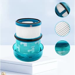 Vervangend HEPA-filter compatibel met Dyson V16 — Groen ABS V16 filterpatroon voor microstof en allergenen — thumbnail 3