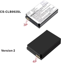 Stofzuigeraccu - 1700mAh - Li-ion - 3.7V — thumbnail 2